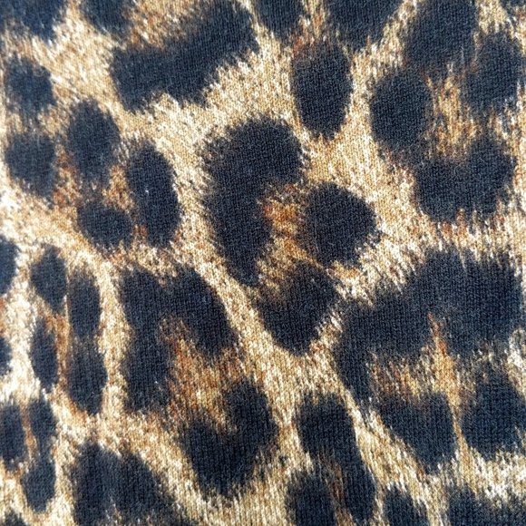 Michael Kors leopard V-neck sweater - Picture 3 of 5